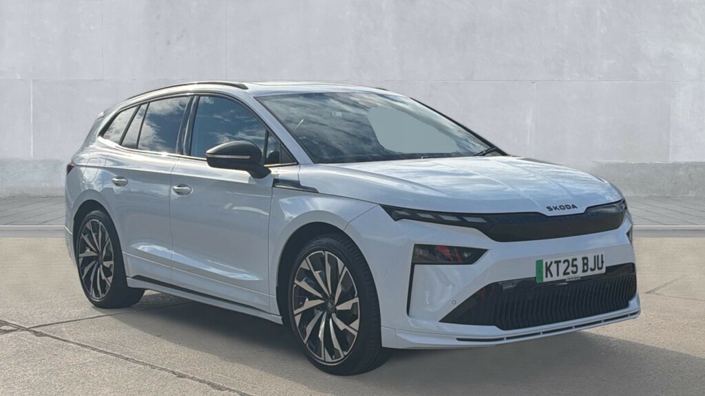 Skoda ENYAQ Enyaq 210Kw 85X Sportline 82Kwh 4X4 White