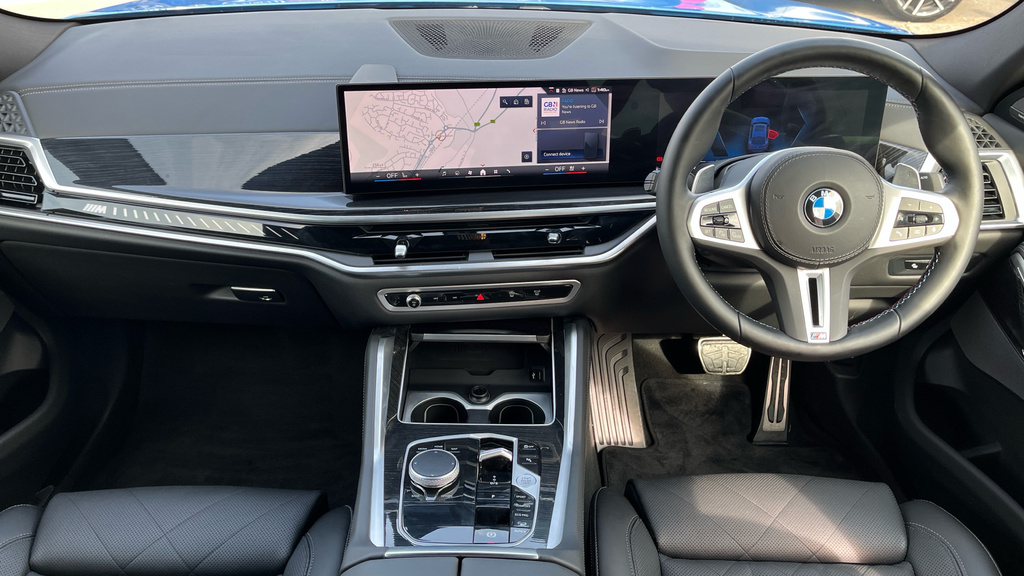 BMW X6 X6 Xdrive M60i Mht Blue #4