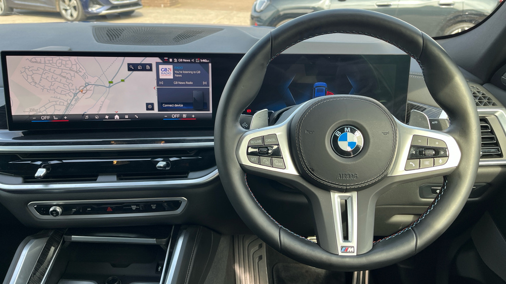 BMW X6 X6 Xdrive M60i Mht Blue #5