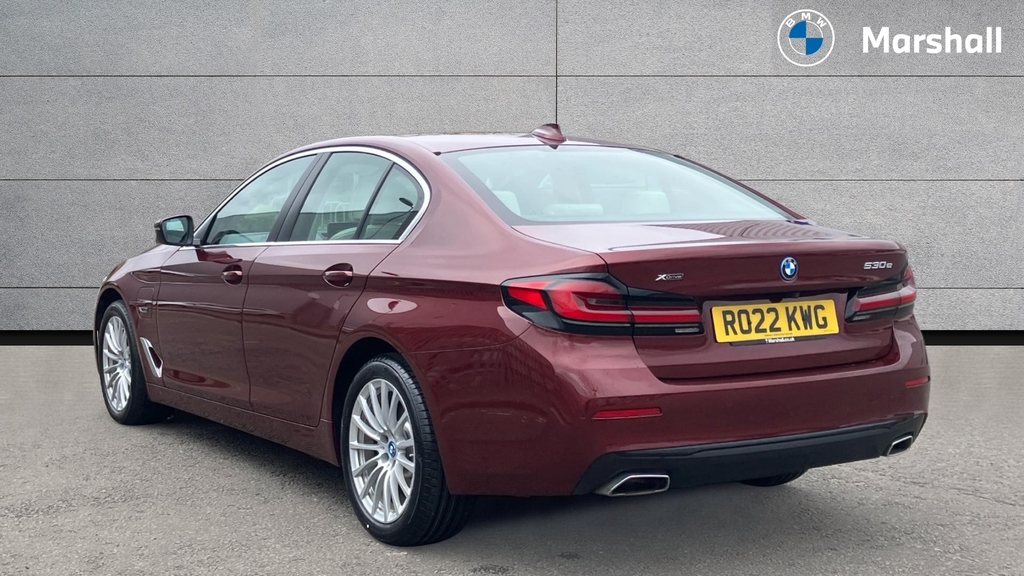 BMW 5 Series 5 Series 530E Xdrive Se RO22KWG Red #2