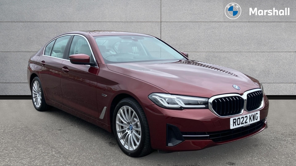 BMW 5 Series 5 Series 530E Xdrive Se Red
