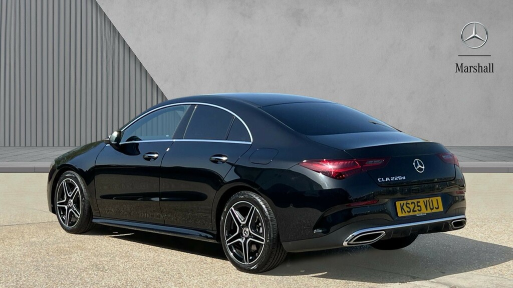 Mercedes-Benz CLA Class Mercedes-benz Cla Coupe Cla 220D Amg Line E KS25VUJ Black #2