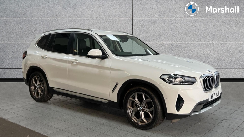 BMW X3 X3 Xdrive20d Mht Xline Step White