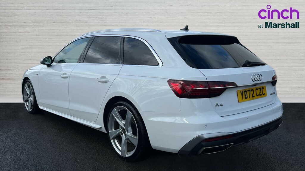 Audi A4 Avant A4 40 Tfsi 204 S Line S Tronic YD72CZC White #5