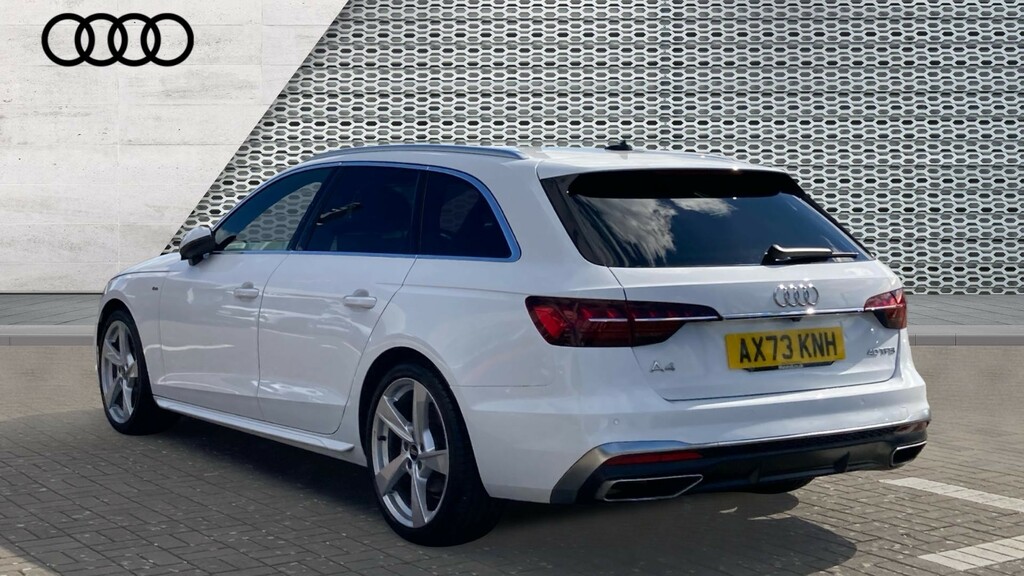 Audi A4 Avant A4 40 Tfsi 204 S Line S Tronic AX73KNH White #3