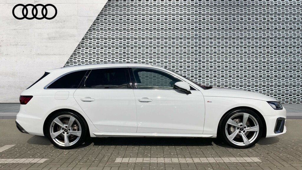 Audi A4 Avant A4 40 Tfsi 204 S Line S Tronic AX73KNH White #4