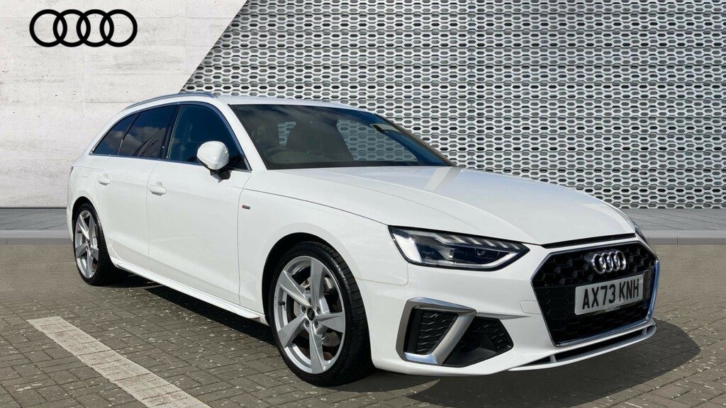 Audi A4 Avant A4 40 Tfsi 204 S Line S Tronic White
