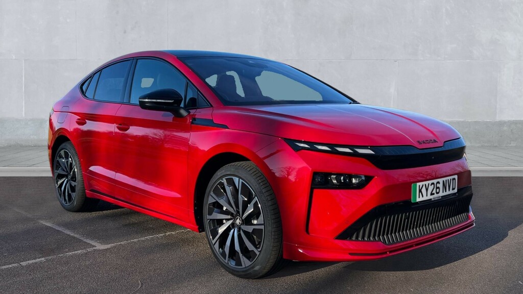 Skoda ENYAQ Skoda Enyaq Coupe 210Kw 85X Sportline 82Kwh 4X4 Red