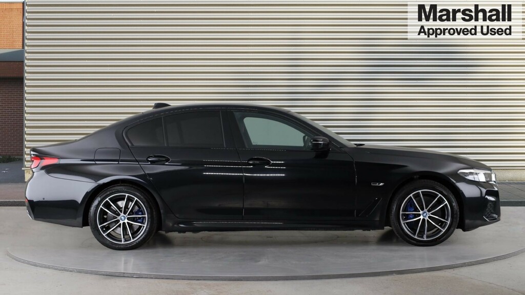 BMW 5 Series 5 Series 530E M Sport YB72ZDD Black #2