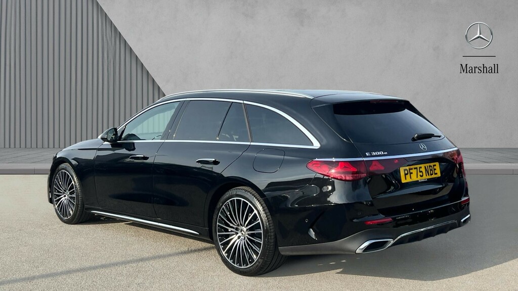 Mercedes-Benz E Class E300e Amg Line Premium Plus Estate PF75NBE Black #2