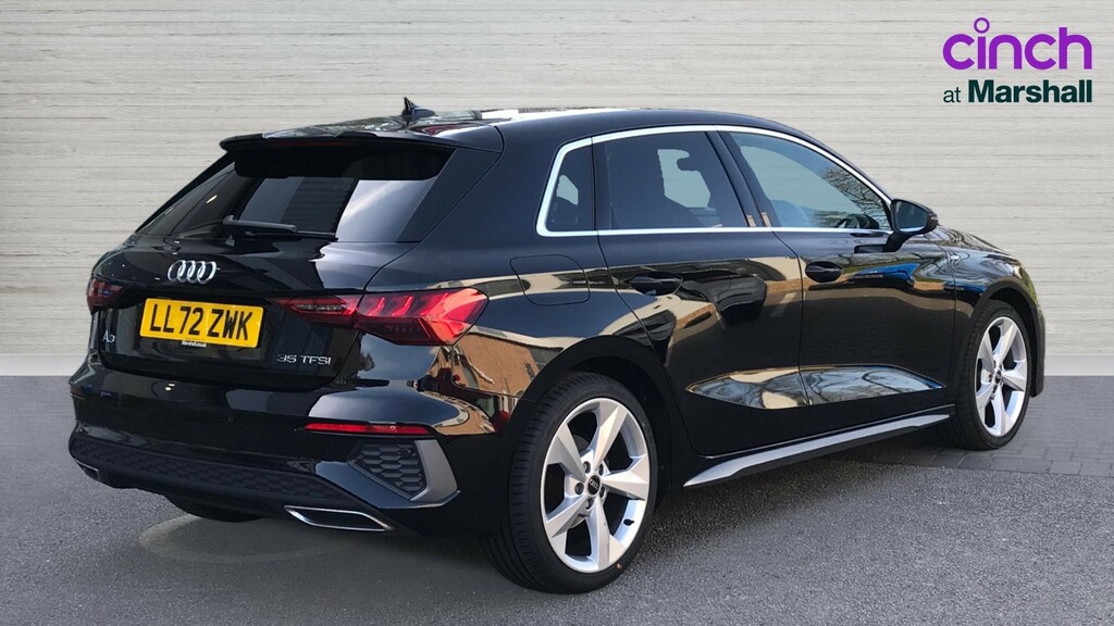 Audi A3 A3 35 Tfsi S Line LL72ZWK Black #3