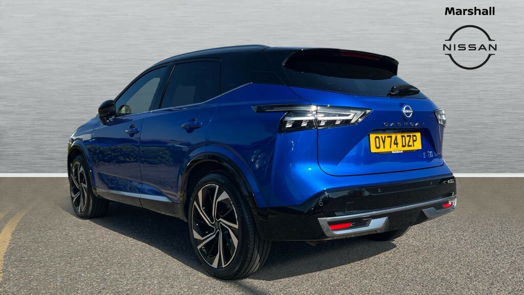 Nissan Qashqai Qashqai 1.3 Dig-t Mh 158 Tekna Xtronic OY74DZP Blue #2
