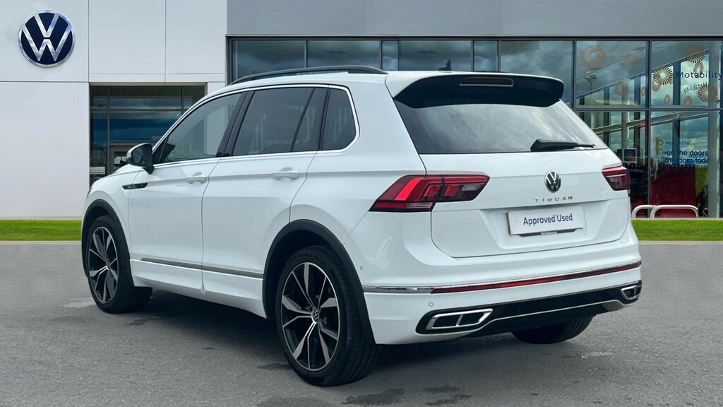 Volkswagen Tiguan Tiguan 1.5 Tsi 150 R-line Dsg HG72YSB White #3
