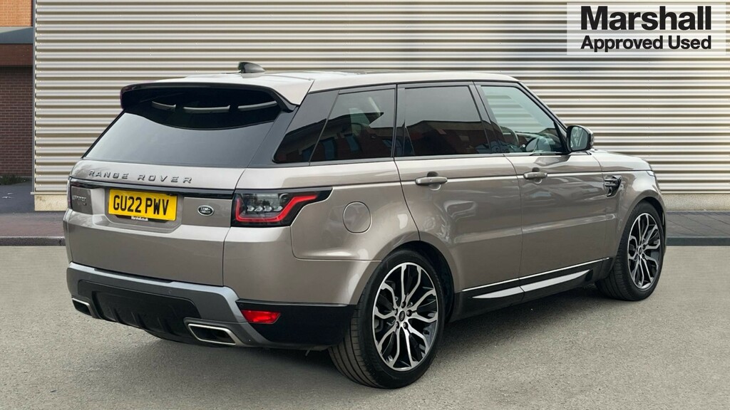 Land Rover Range Rover Sport Range Rover Sport 3.0 D250 Hse Silver GU22PWV Brown #3