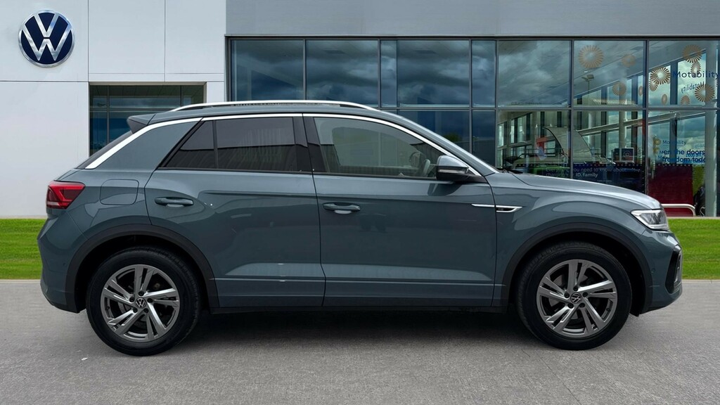 Volkswagen T-Roc T-roc 1.5 Tsi R-line Dsg YM72ZWB Blue #4