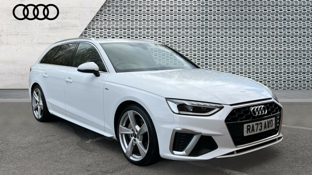 Audi A4 Avant A4 40 Tfsi 204 S Line S Tronic White