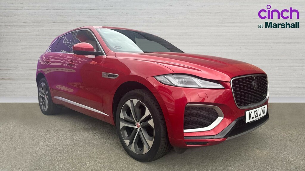 Jaguar F-Pace F-pace 2.0 D200 R-dynamic Hse Awd Red