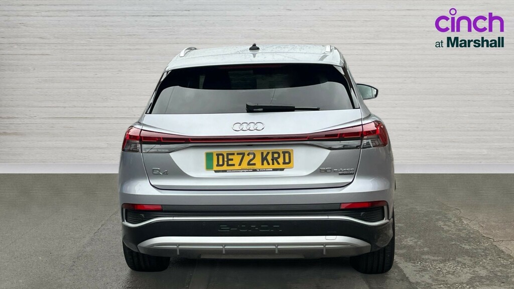 Audi Q4 E Tron Q4 220Kw 50 Quattro 82Kwh S Line DE72KRD Silver #4