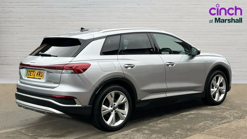Audi Q4 E Tron Q4 220Kw 50 Quattro 82Kwh S Line DE72KRD Silver #3
