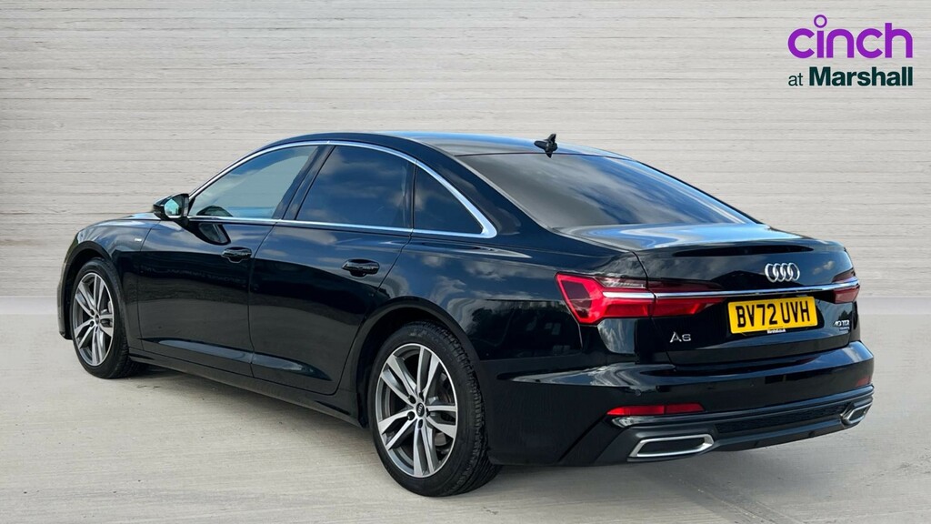 Audi A6 Saloon A6 40 Tdi Quattro S Line S Tronic Tech Pack BV72UVH Black #5