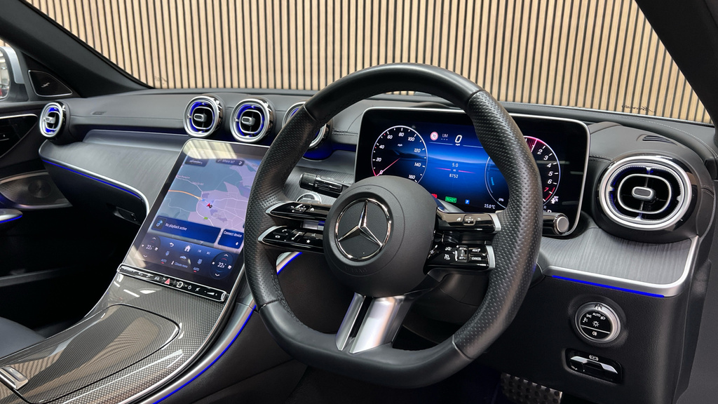 Mercedes-Benz C Class C Class C300e Amg Line Premium Plus 9G-tronic KP74TNK Silver #3
