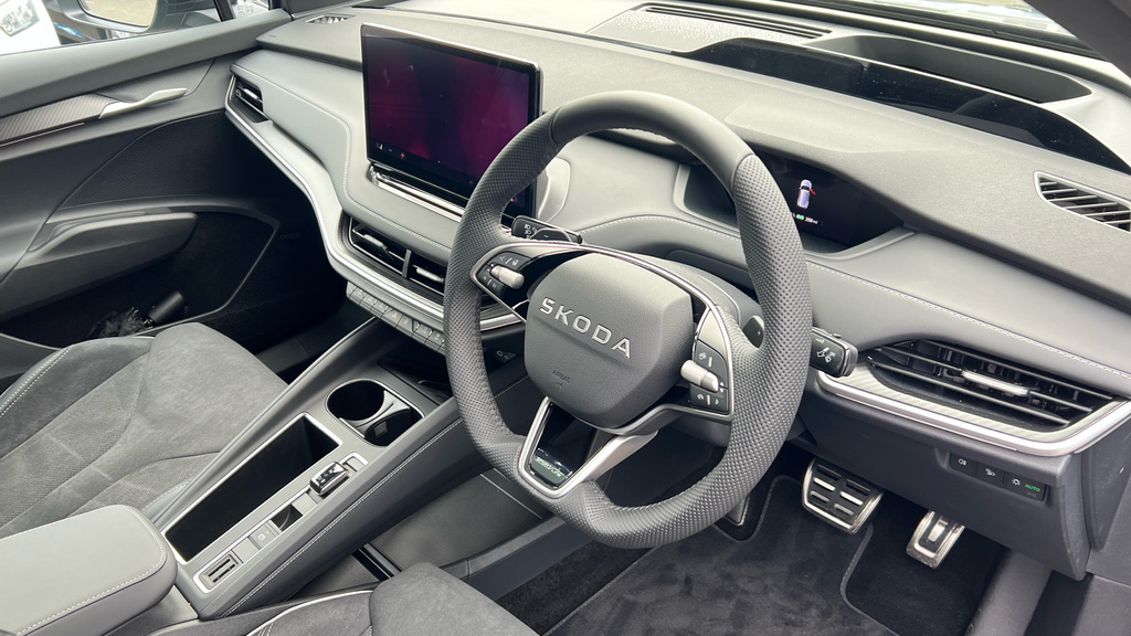 Skoda ENYAQ Enyaq Coup- Sportline 85X 82 Kwh 286 Ps Single Spe GK26FWW Grey #6