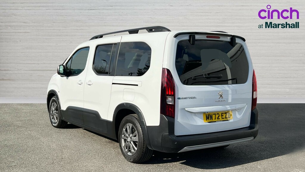 Peugeot e-Rifter Rifter 100Kw Allure Premium 50Kwh 7 Seat Aut MW72EZD White #5