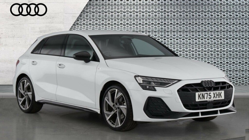 Audi A3 A3 1.5 Tfsi 150 Black Edition S Tronic White