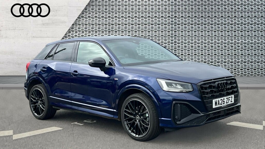 Audi Q2 Audi Q2 Estate 35 Tfsi Black Edition S Tronic Blue