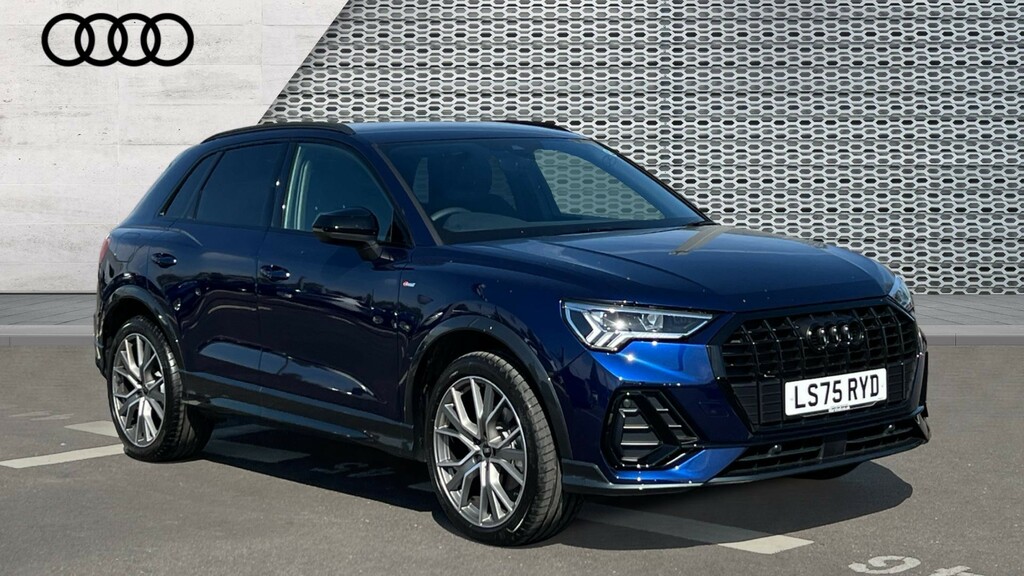 Audi Q3 Q3 35 Tfsi Black Edition S Tronic 20 Alloy Blue