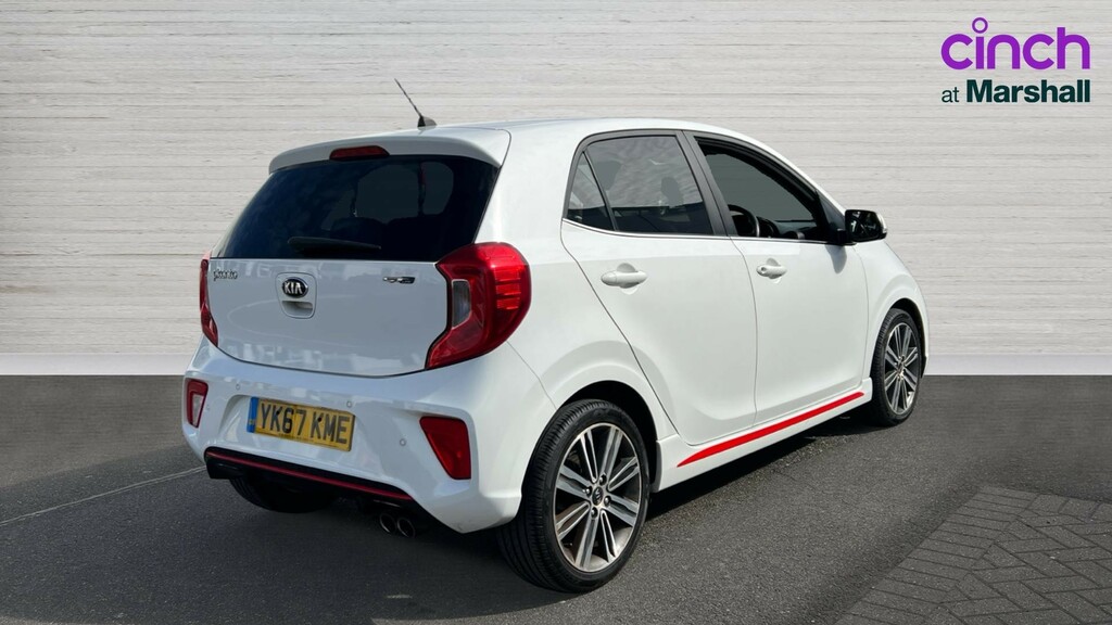 Kia Picanto Picanto 1.0 Gt-line YK67KME White #3