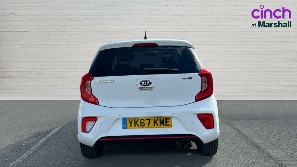 Kia Picanto Picanto 1.0 Gt-line YK67KME White #4