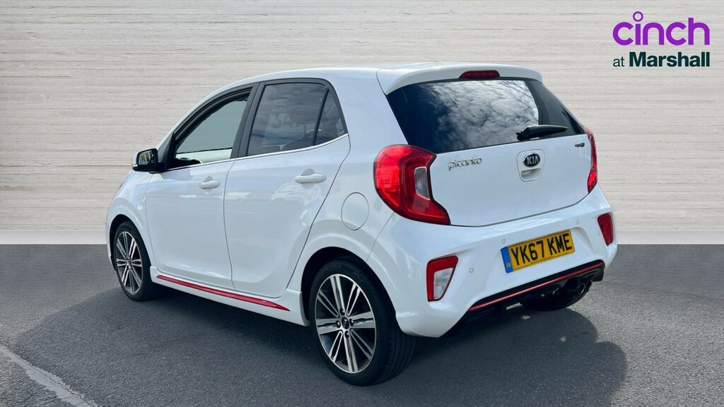 Kia Picanto Picanto 1.0 Gt-line YK67KME White #5