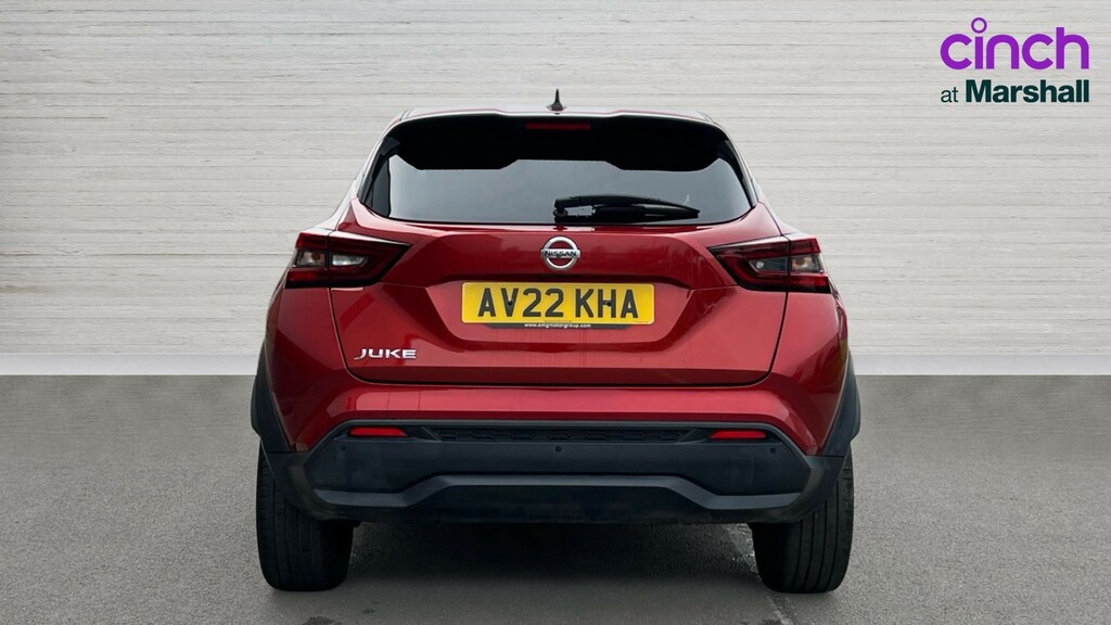 Nissan Juke Juke 1.0 Dig-t 114 Tekna AV22KHA Red #4