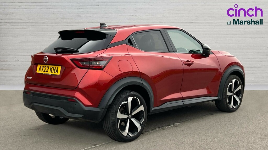 Nissan Juke Juke 1.0 Dig-t 114 Tekna AV22KHA Red #3