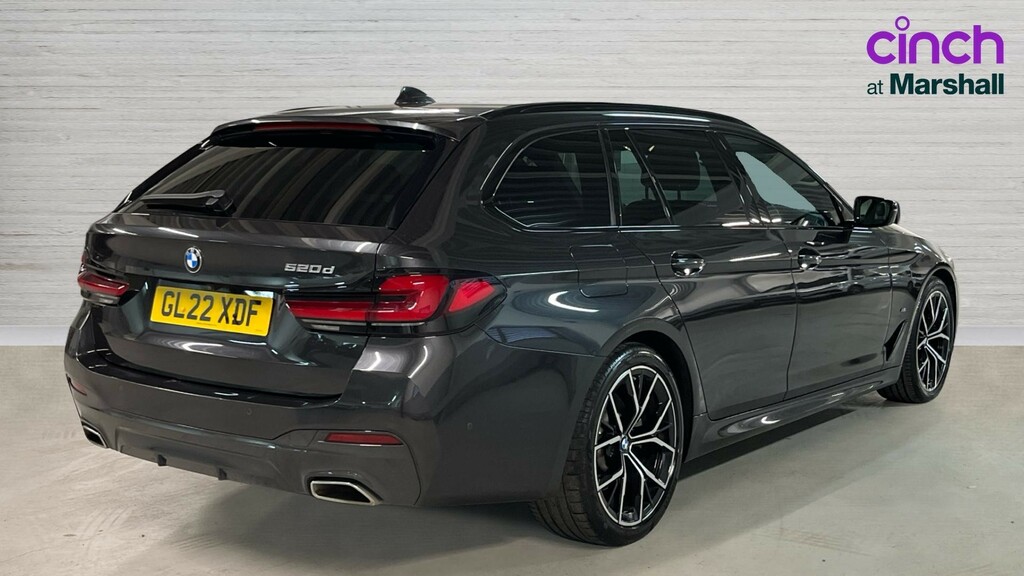 BMW 5 Series 5 Series 520D Mht M Sport Step GL22XDF Grey #3
