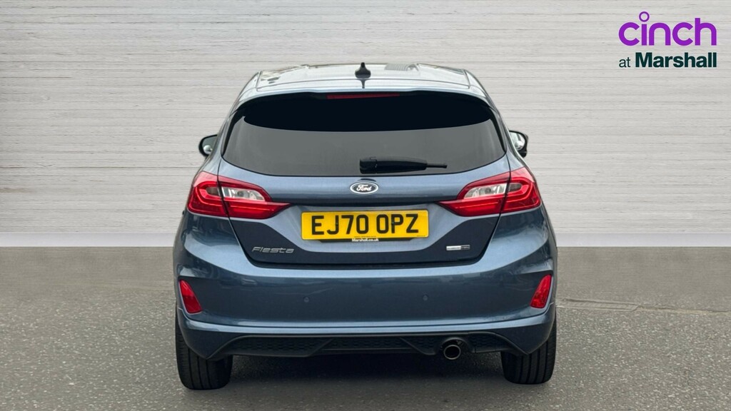 Ford Fiesta Fiesta 1.0 Ecoboost Hybrid Mhev 125 St-line Editio EJ70OPZ Blue #4