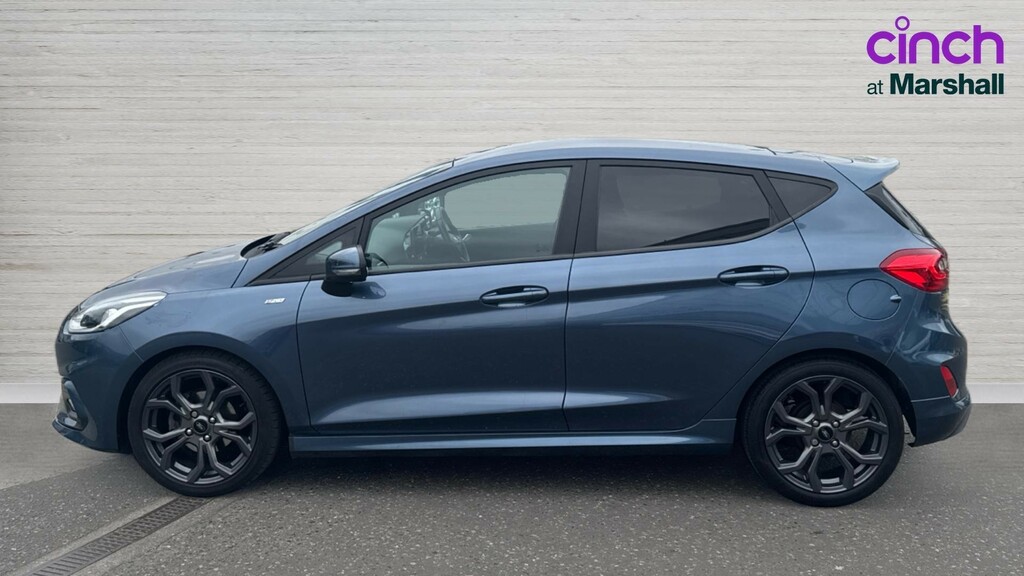 Ford Fiesta Fiesta 1.0 Ecoboost Hybrid Mhev 125 St-line Editio EJ70OPZ Blue #6