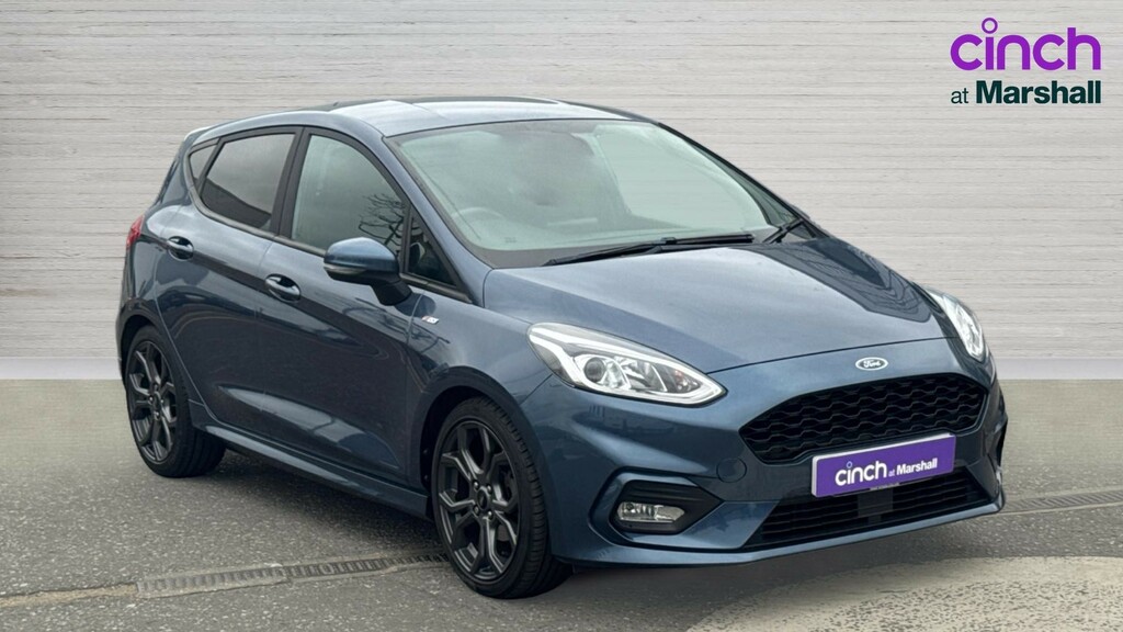 Ford Fiesta Fiesta 1.0 Ecoboost Hybrid Mhev 125 St-line Editio Blue