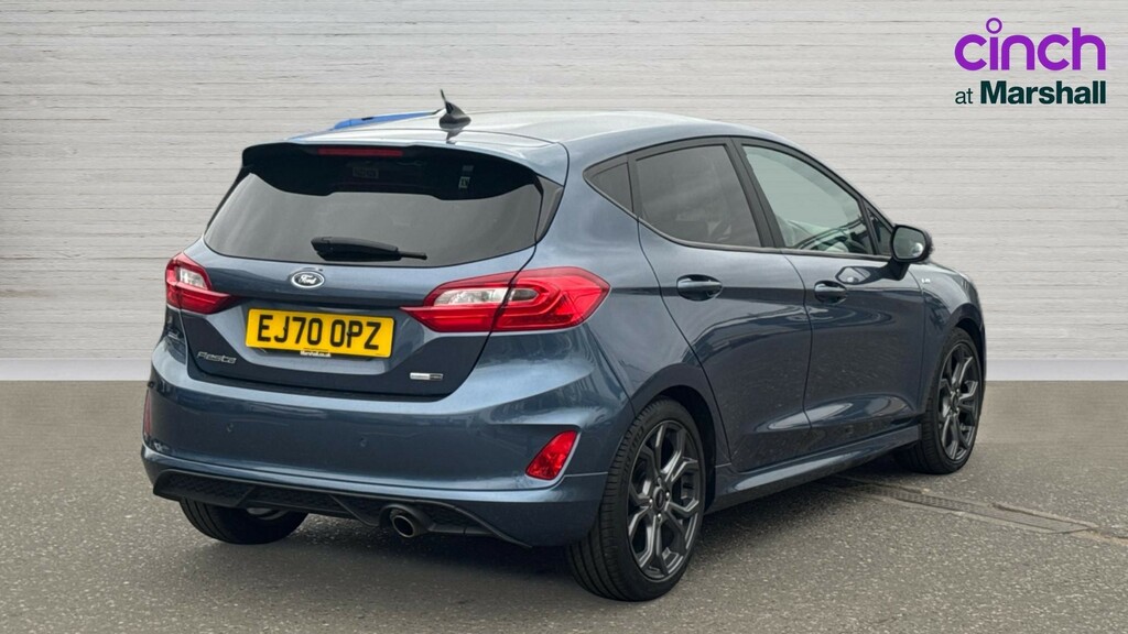 Ford Fiesta Fiesta 1.0 Ecoboost Hybrid Mhev 125 St-line Editio EJ70OPZ Blue #3