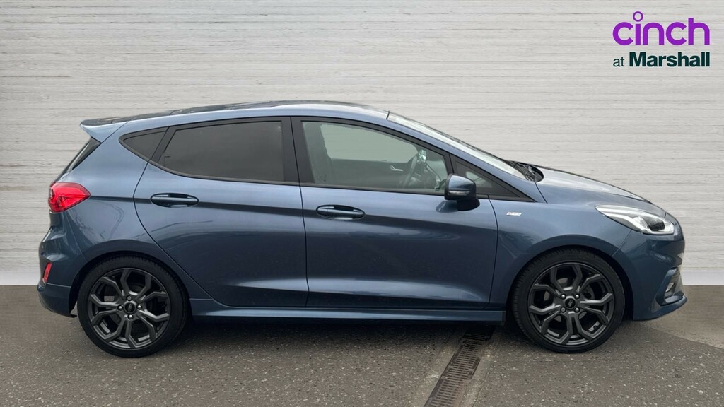 Ford Fiesta Fiesta 1.0 Ecoboost Hybrid Mhev 125 St-line Editio EJ70OPZ Blue #2