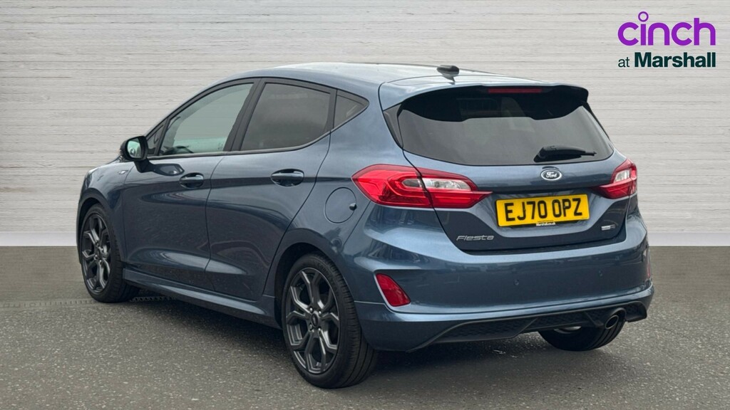 Ford Fiesta Fiesta 1.0 Ecoboost Hybrid Mhev 125 St-line Editio EJ70OPZ Blue #5