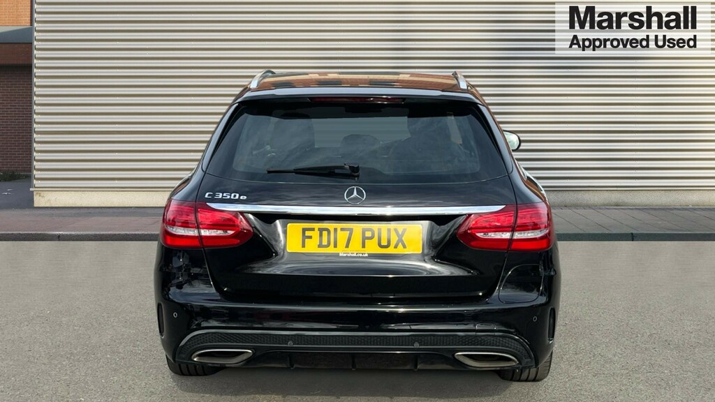 Mercedes-Benz C Class C Class C350e Amg Line Premium FD17PUX Black #4
