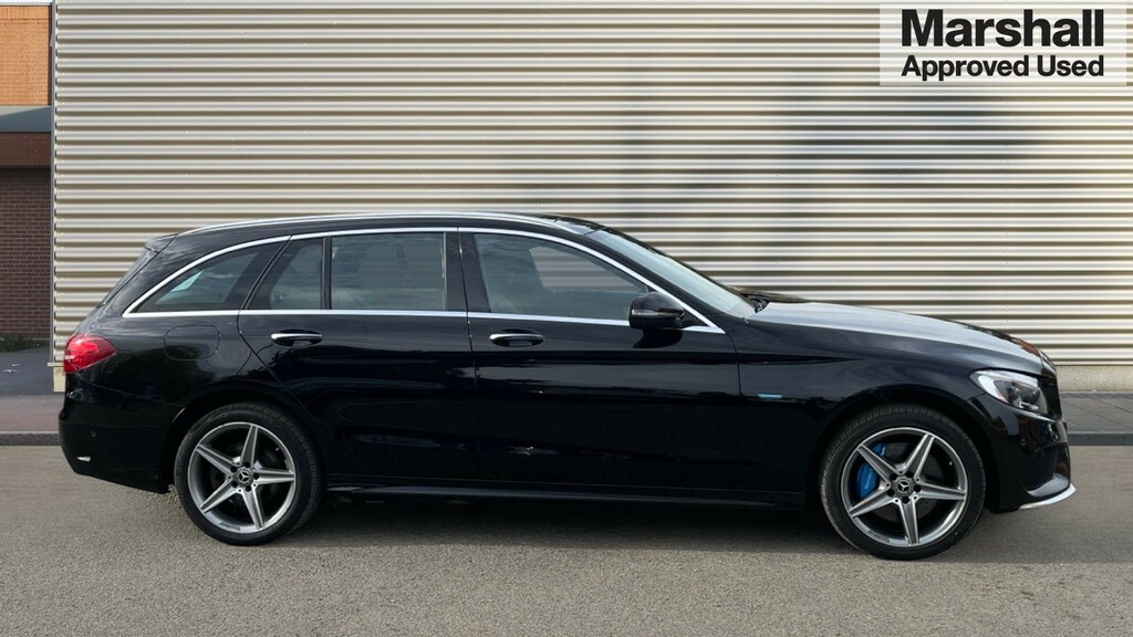 Mercedes-Benz C Class C Class C350e Amg Line Premium FD17PUX Black #2