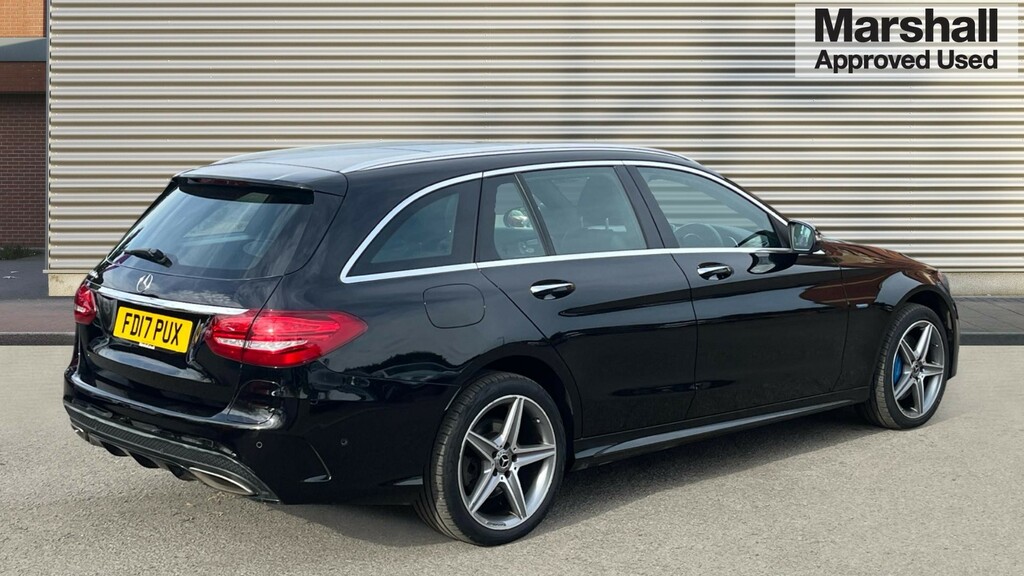 Mercedes-Benz C Class C Class C350e Amg Line Premium FD17PUX Black #3