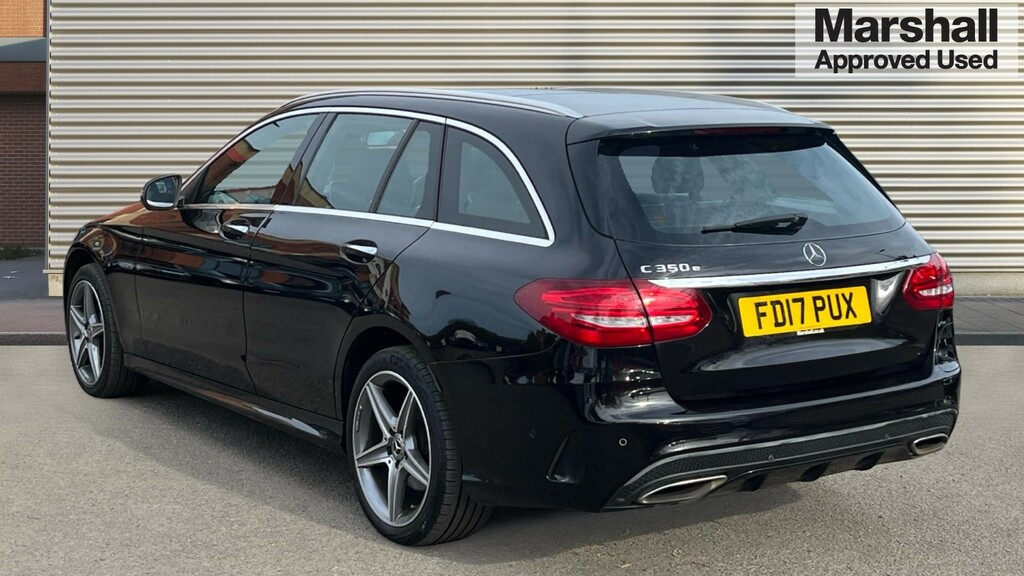 Mercedes-Benz C Class C Class C350e Amg Line Premium FD17PUX Black #5