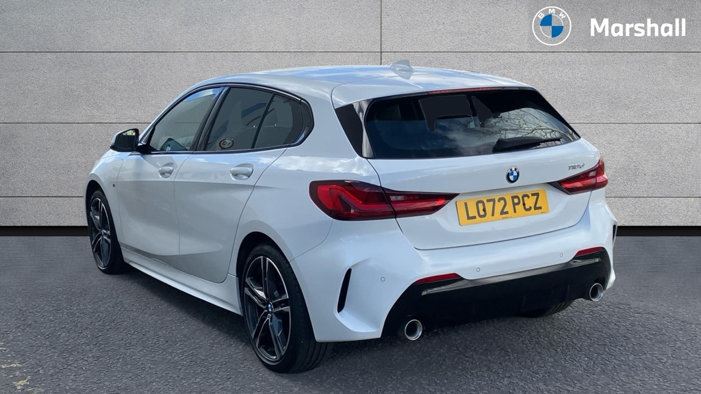 BMW 1 Series 1 Series 118D M Sport Step Live Cockpit LO72PCZ White #2