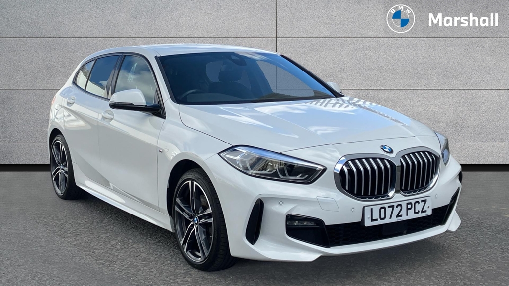 BMW 1 Series 1 Series 118D M Sport Step Live Cockpit White