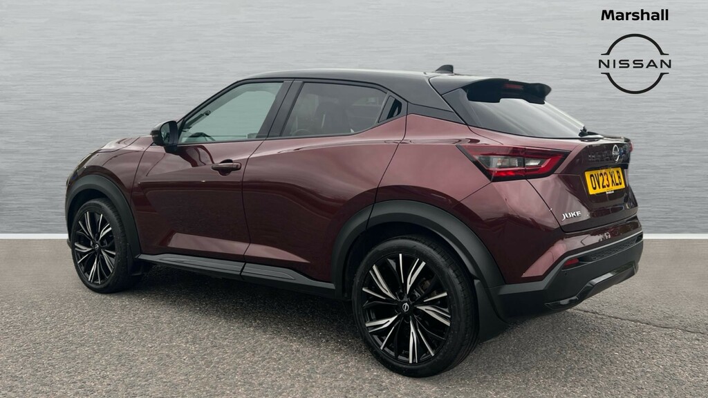 Nissan Juke Juke 1.0 Dig-t 114 Tekna OV23XLB Red #2