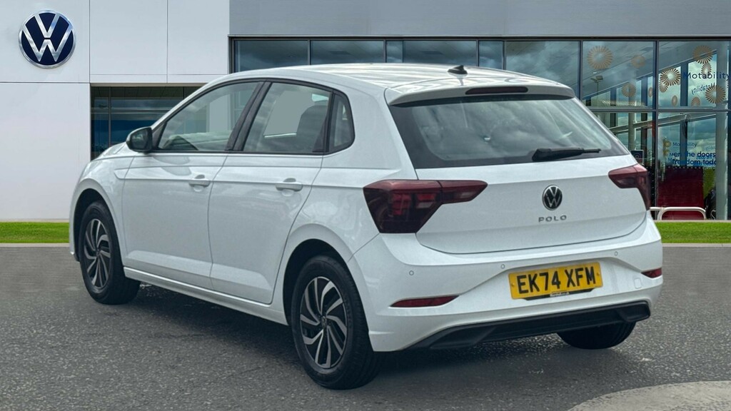 Volkswagen Polo Polo 1.0 Tsi Life Dsg EK74XFM White #3